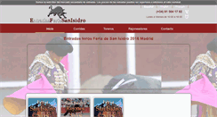 Desktop Screenshot of entradasferiasanisidro.com
